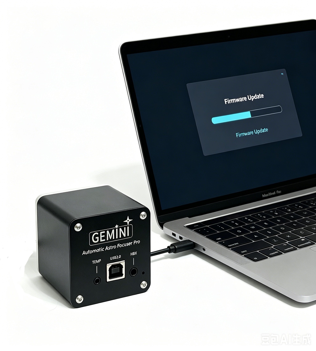 Fix Unresponsive Gemini Focuser Motor via Firmware Re-flash
