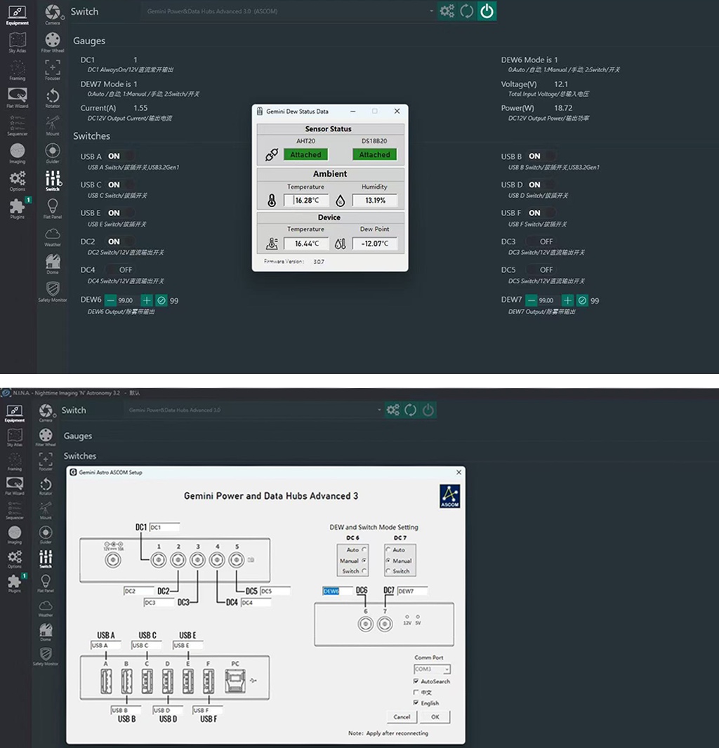Interface Name Can Be Customized in ASCOM